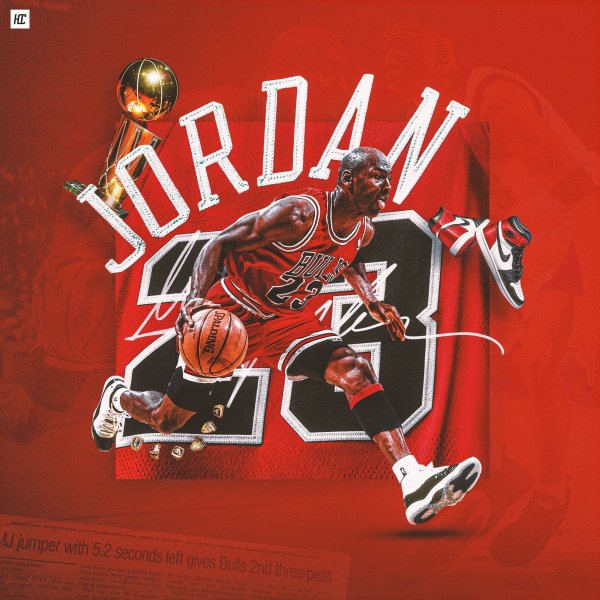 Michael Jordan poster Dunk