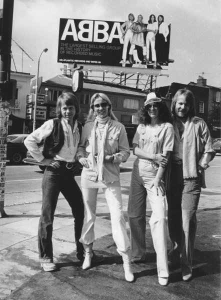 Постеры группы ABBA