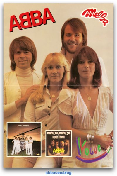Группа ABBA 1977