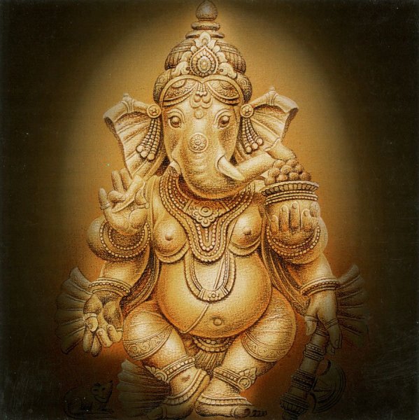 Будда на коне плакат Индия