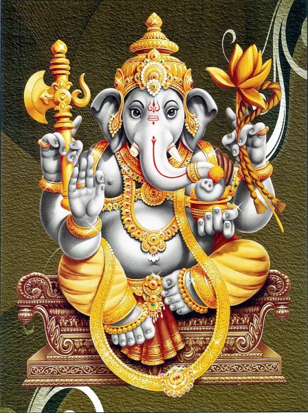 Шива, Ганеша, Будда