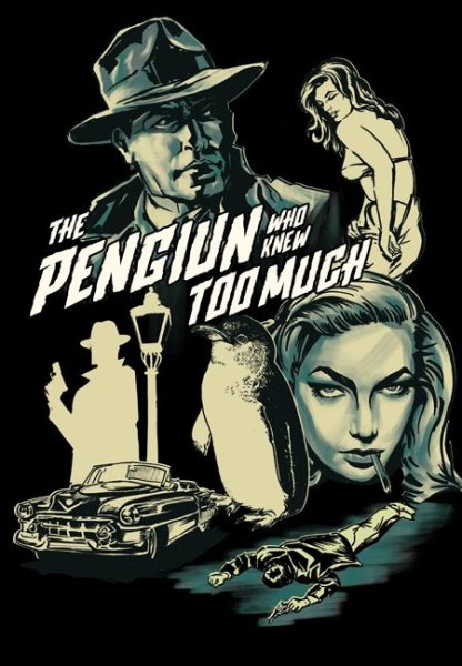 Плакат в стиле Нуар