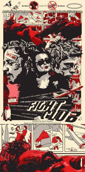 Плакат в стиле Нуар