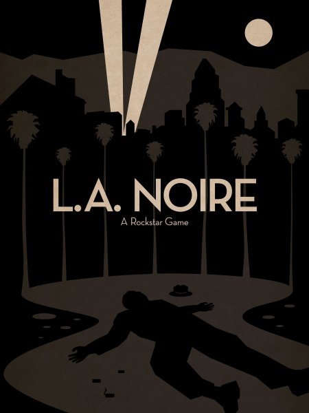 L A noire плакат