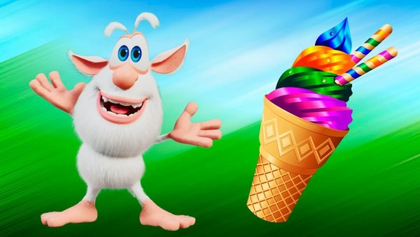 Герои мультика Буба