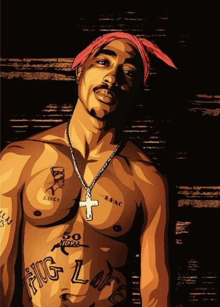2pac Постер