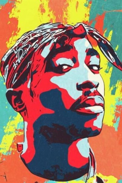 Тупак Шакур арт андеграунд