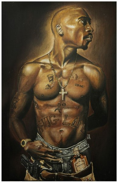 Тупак Шакур арт