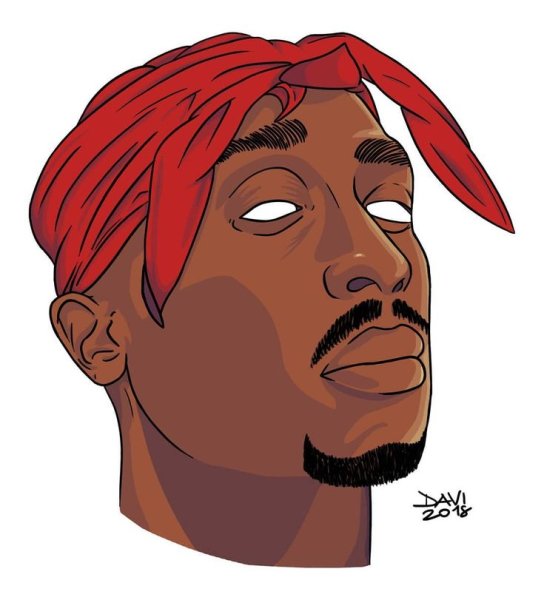 Tupac Shakur Art