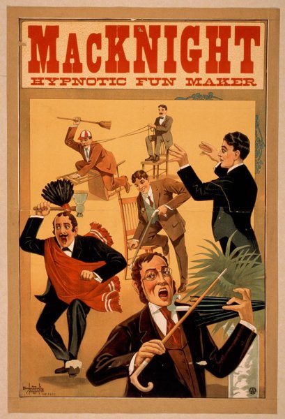 Старинные плакаты фокусников