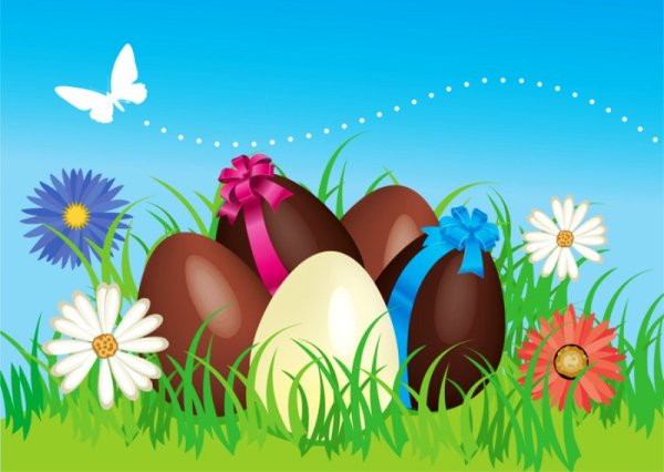 Красочная Пасха для детей