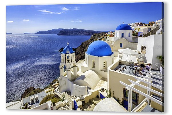 Постер "Греция. Санторини"
