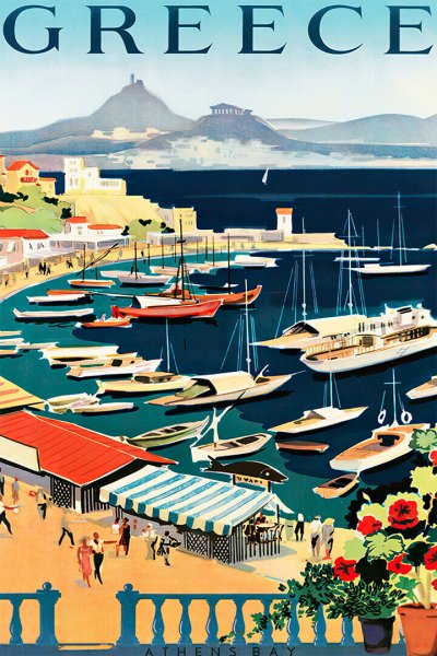 Настенные постеры греческие