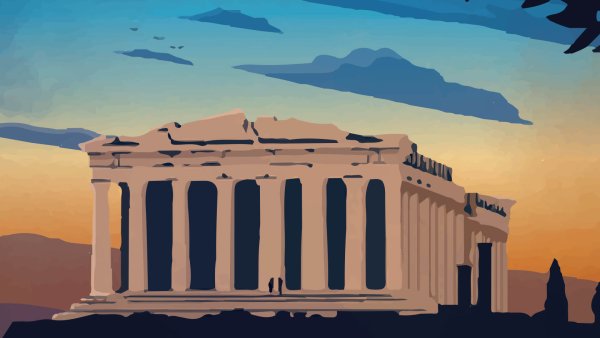 Греческий плакат