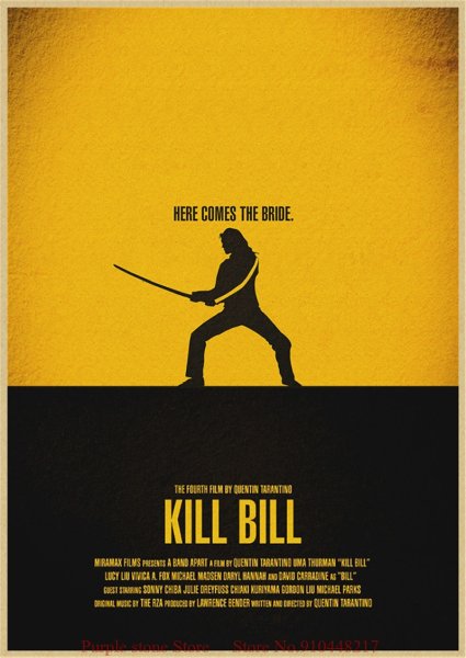 Тарантино убить Билла Постер