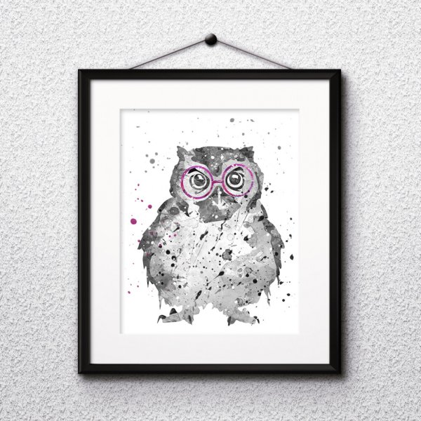 Постеры с совушками