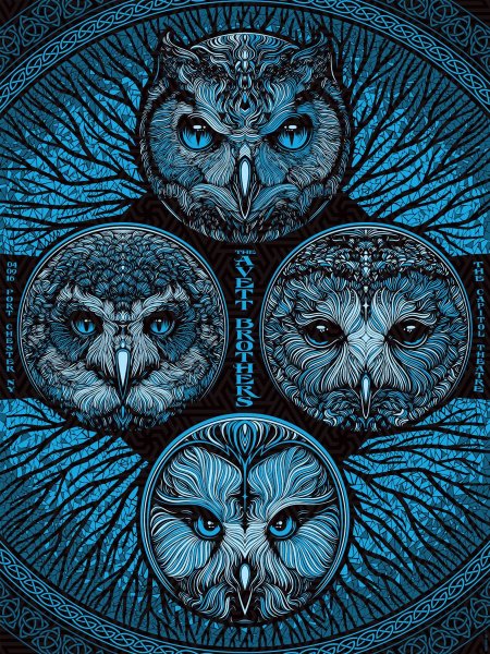 Сова Постер Сканди