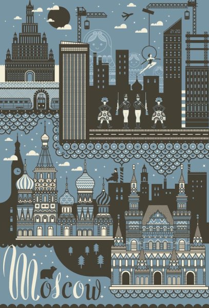 Дублин рисунок