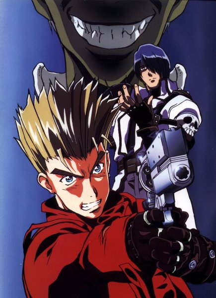 Триган аниме Постер