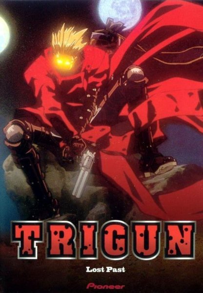 Триган аниме обложка