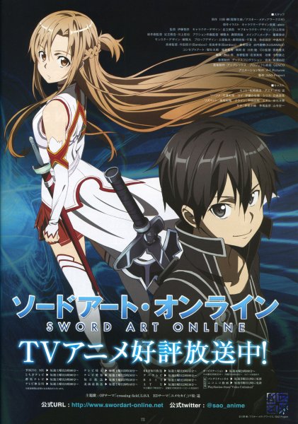Sword Art online обложка
