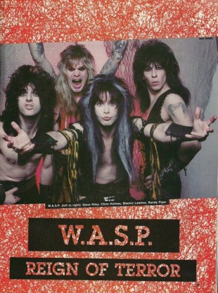 Группа Wasp плакаты