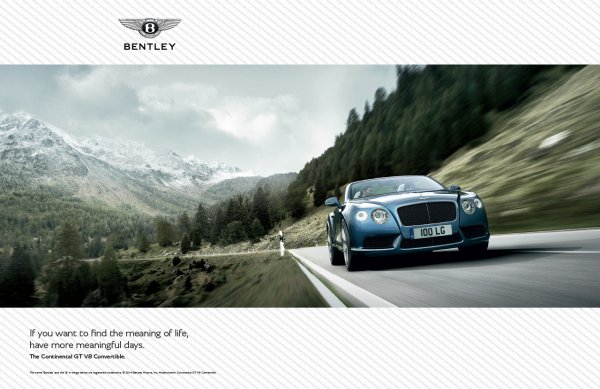 Рекламный Постер Бентли