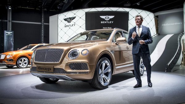 Bentley Bentayga реклама