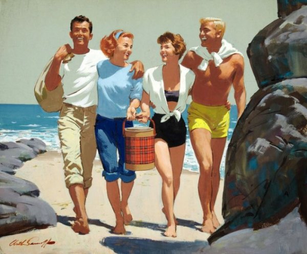 Художник-иллюстратор Arthur Saron Sarnoff