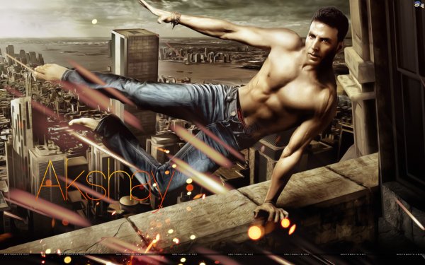 Акшай Кумар в джинсах