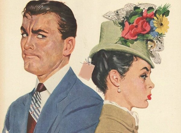 Американские постеры 50-х мужчины