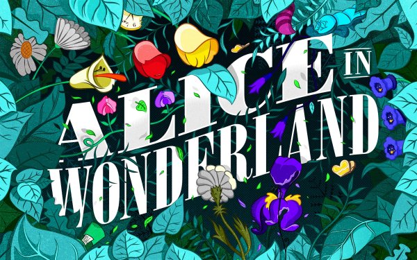 Алиса в стране чудес 2010 Постер