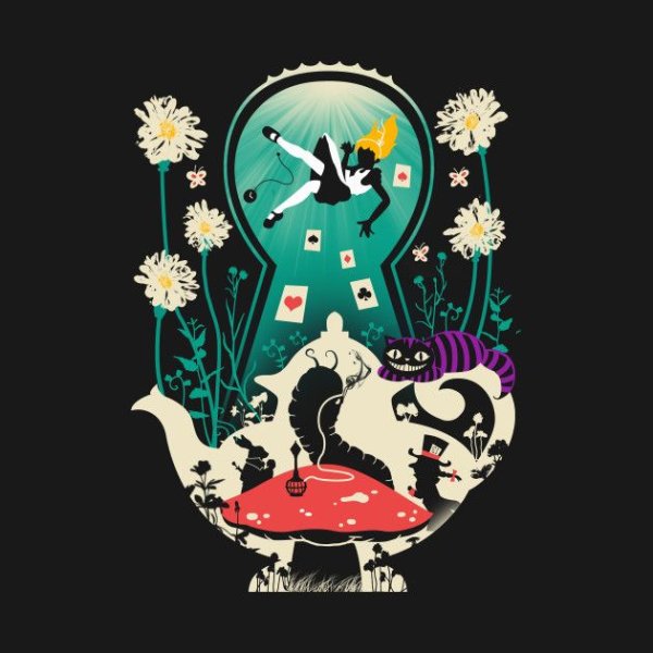 Алиса в стране чудес 1951 Постер