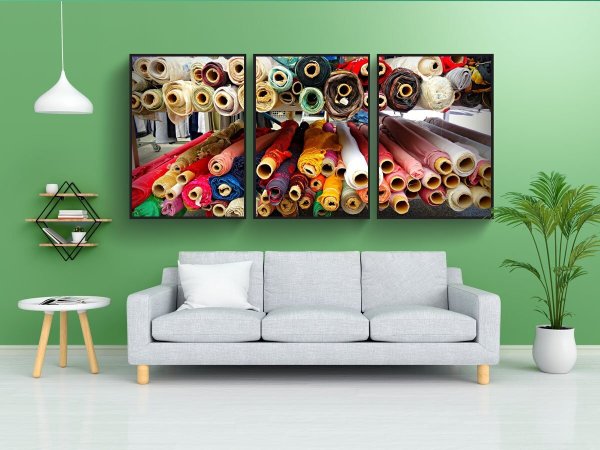 Fabric poster