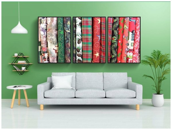 Тканевый плакат на стену