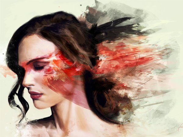 Натали Портман арт