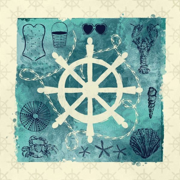 Плакат на морскую тематику