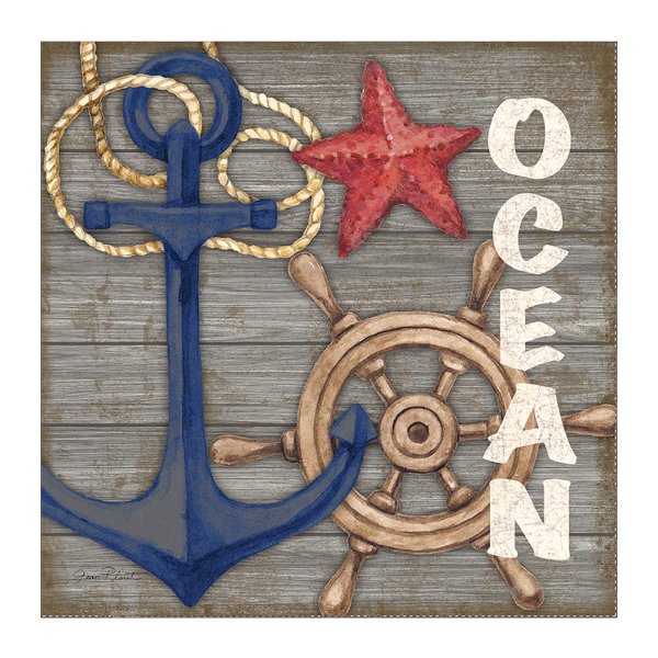 Плакат на морскую тематику