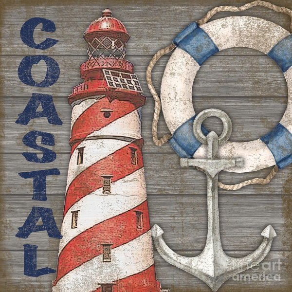 Плакат на морскую тематику