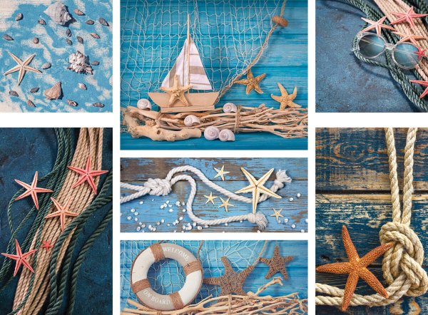 Панно в морском стиле