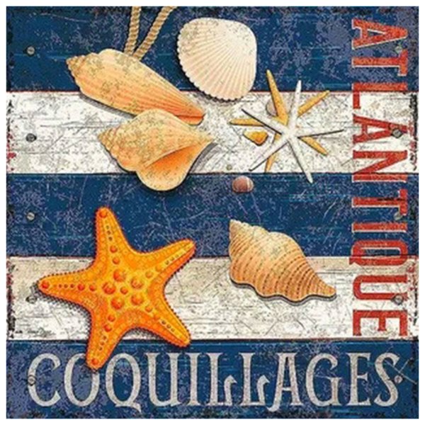 Винтажный Постер море