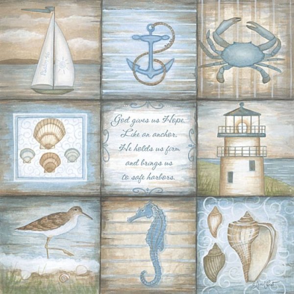 Морская тематика для скрапбукинга