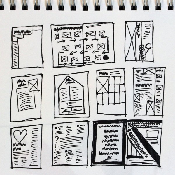 Скетч Постер