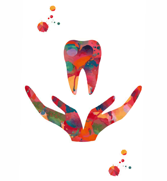 Зубы живопись