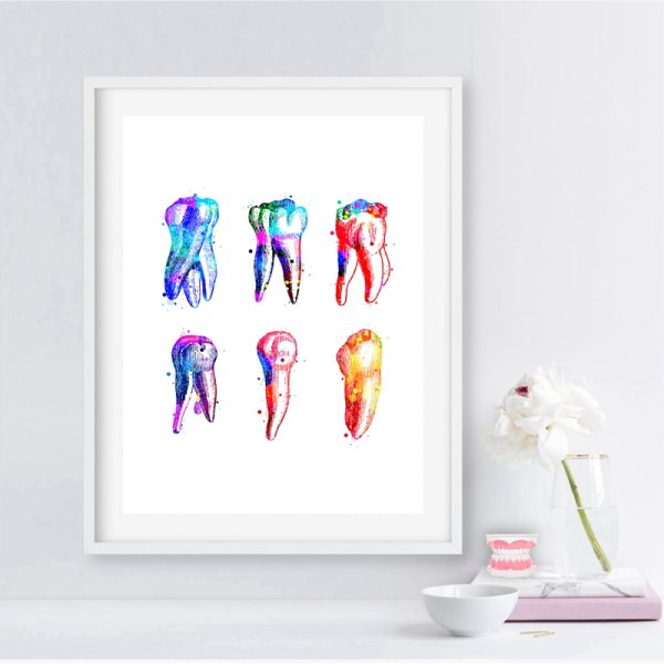 Картины для интерьера в стоматологию