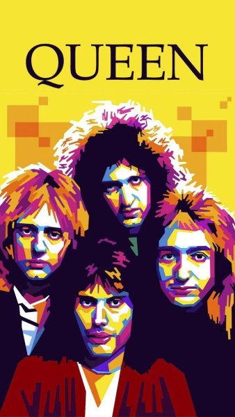 Плакат группы Квин