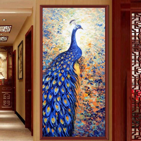 Роспись стен Павлины