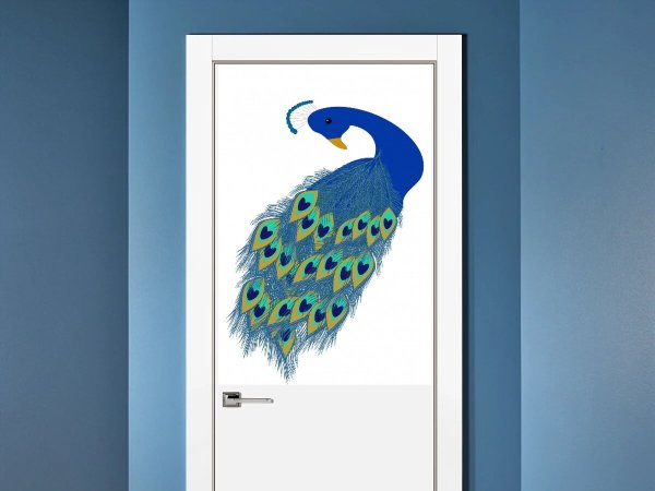 Павлин для печати