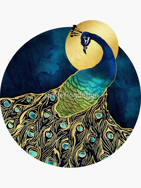 Картина Павлин