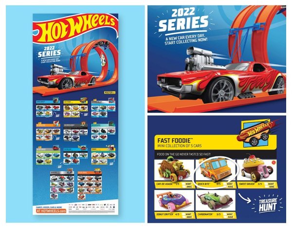 Hot Wheels 2022 Mainline poster